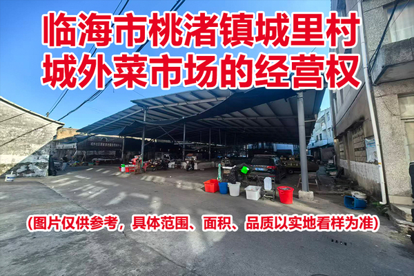 临海市桃渚镇城里村城外菜市场的经营权